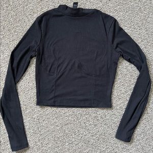 Black mockneck long sleeve